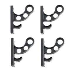 Kit 04 Suporte Para Pendurar Capacete De Moto Na Parede Reforçado