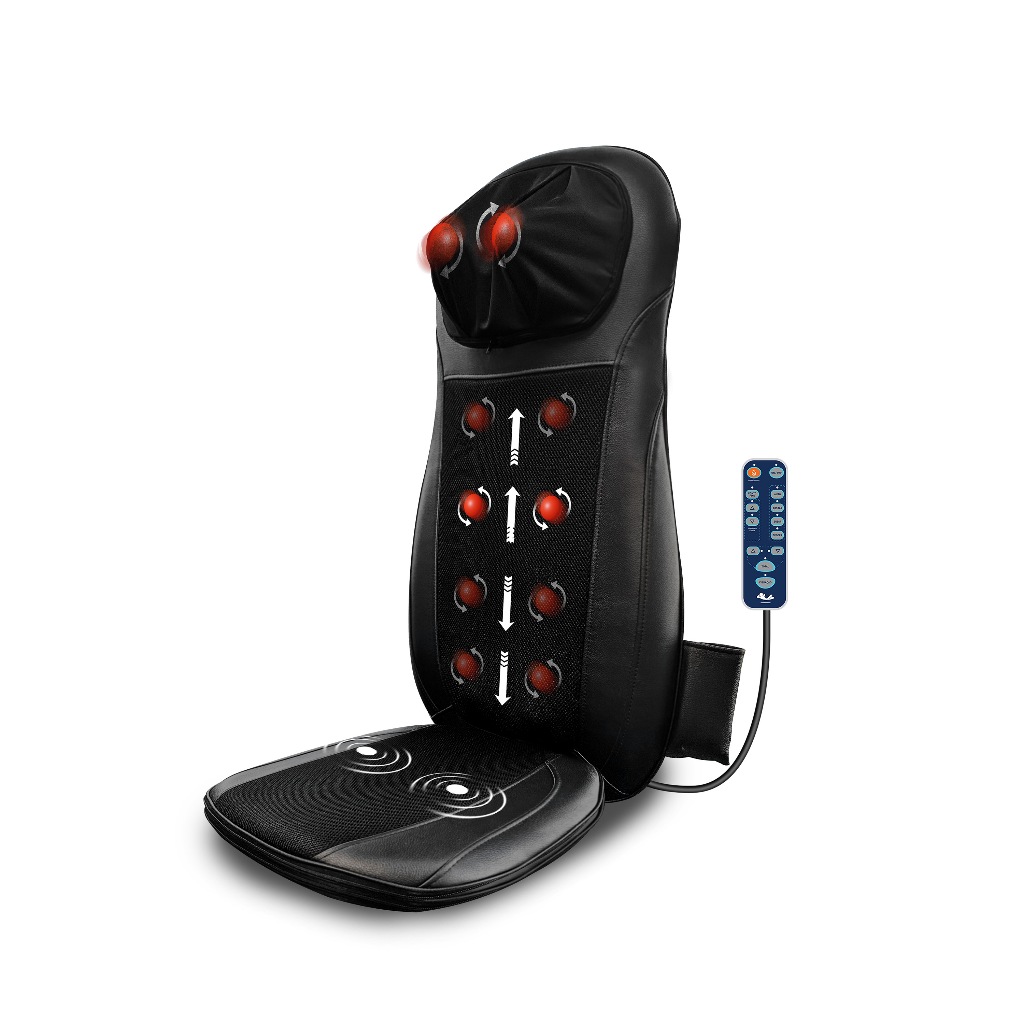 Assento Massageador Neck & Back Shiatsu Seat Plus Relaxmedic - Health