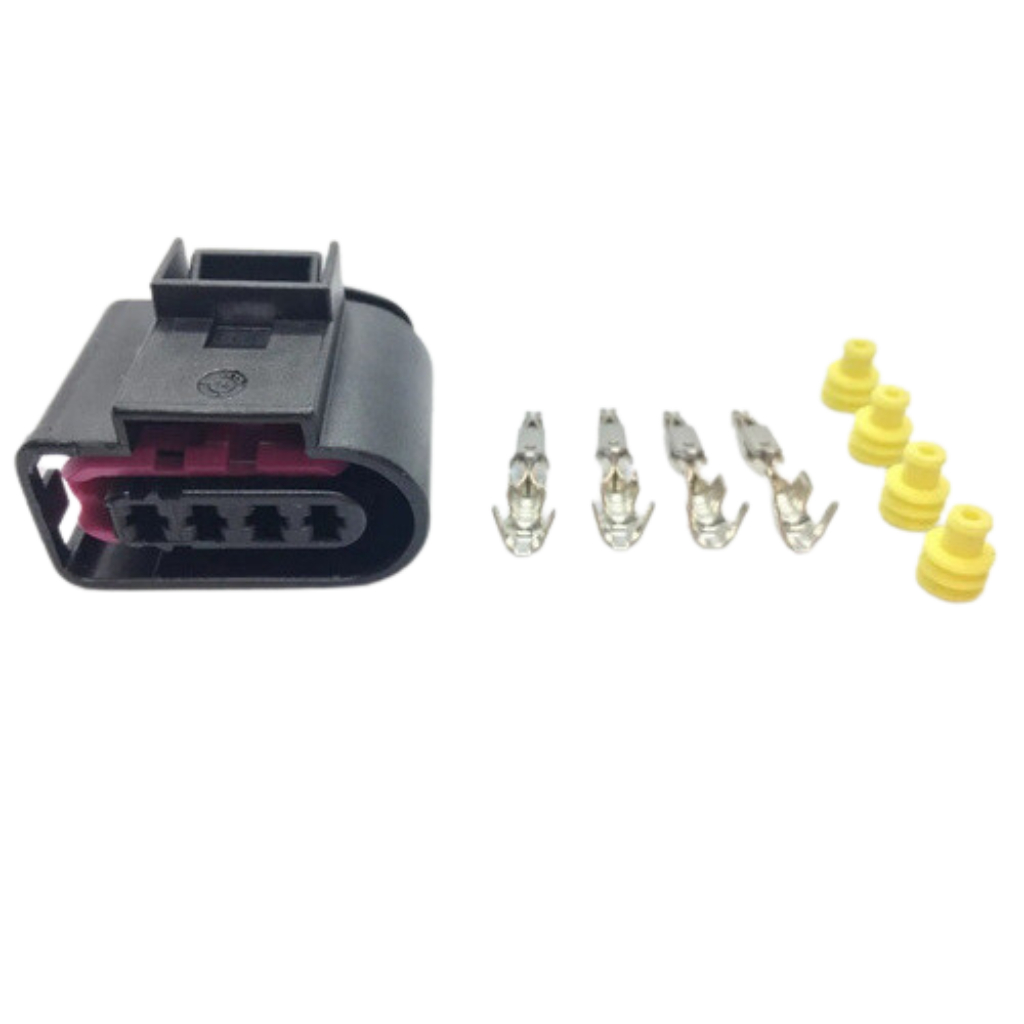 2 Kit Plug Chicote Bobina Igniçao Gol G6 Up Jetta Voyage Sav Sistema Circuito Eletrico do Carro Automovel Veiculo Igniçao