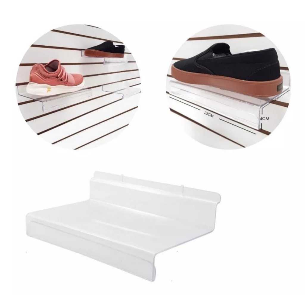 Expositor de Sapato para Painel Acrílico em Oferta na Shopee