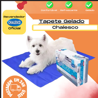 Tapete Gelado Médio 50x60cm Chalesco Pet Cooling Mat em Oferta na Shopee