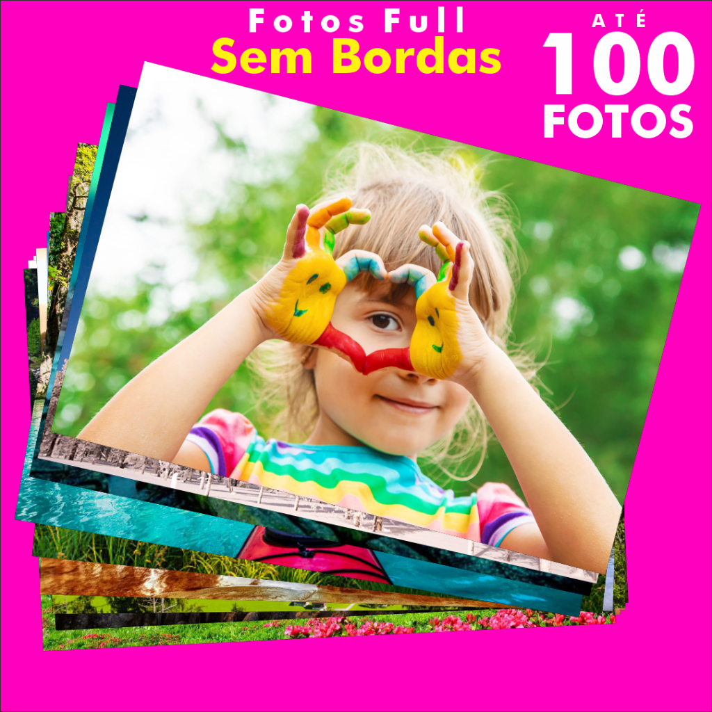 100 Fotos Revelação 10x15 - Impressão de Fotos - Escolha suas fotos em Oferta na Shopee