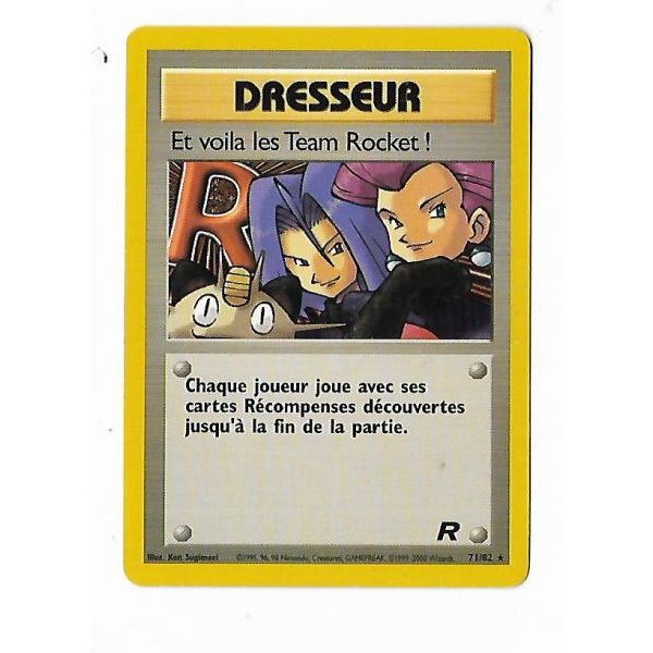 Pokemon Et Voila Les Team Rocket Here Comes Team Rocket Francês