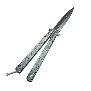 Canivete Butterfly Caveira Alta Resistência CSGO Sobrevivencia Treino Camping Caminhada Pesca em Oferta na Shopee