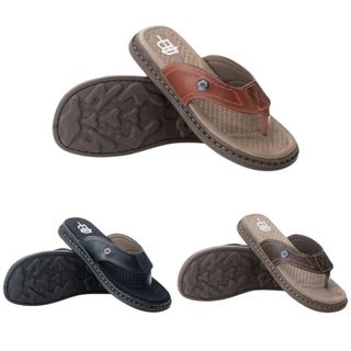 Kit 3 Pares Chinelo De Dedo Franciscano Masculino Ortopédico