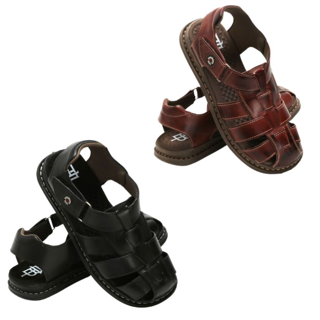 Kit 2 Pares Sandália Franciscana Ortopédica Masculina