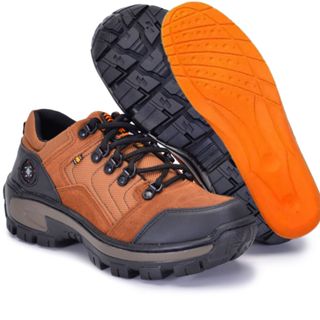 Tênis Adventure Esportivo Couro Confortável Sola Tratorada Segurança e Estilo em Oferta na Shopee