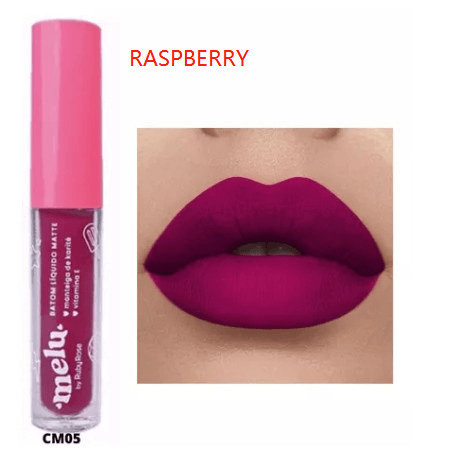 Batom Líquido Matte - Melu Ruby Rose
