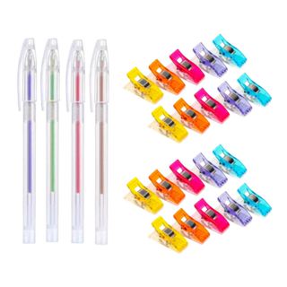 Prendedores Clips Wonder + Caneta Fantasminha apaga com calor em Oferta na Shopee