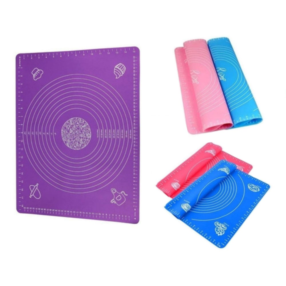 Tapete Culinário Silicone com Medidor 40cm x 50cm Clink *Cor Sortida*