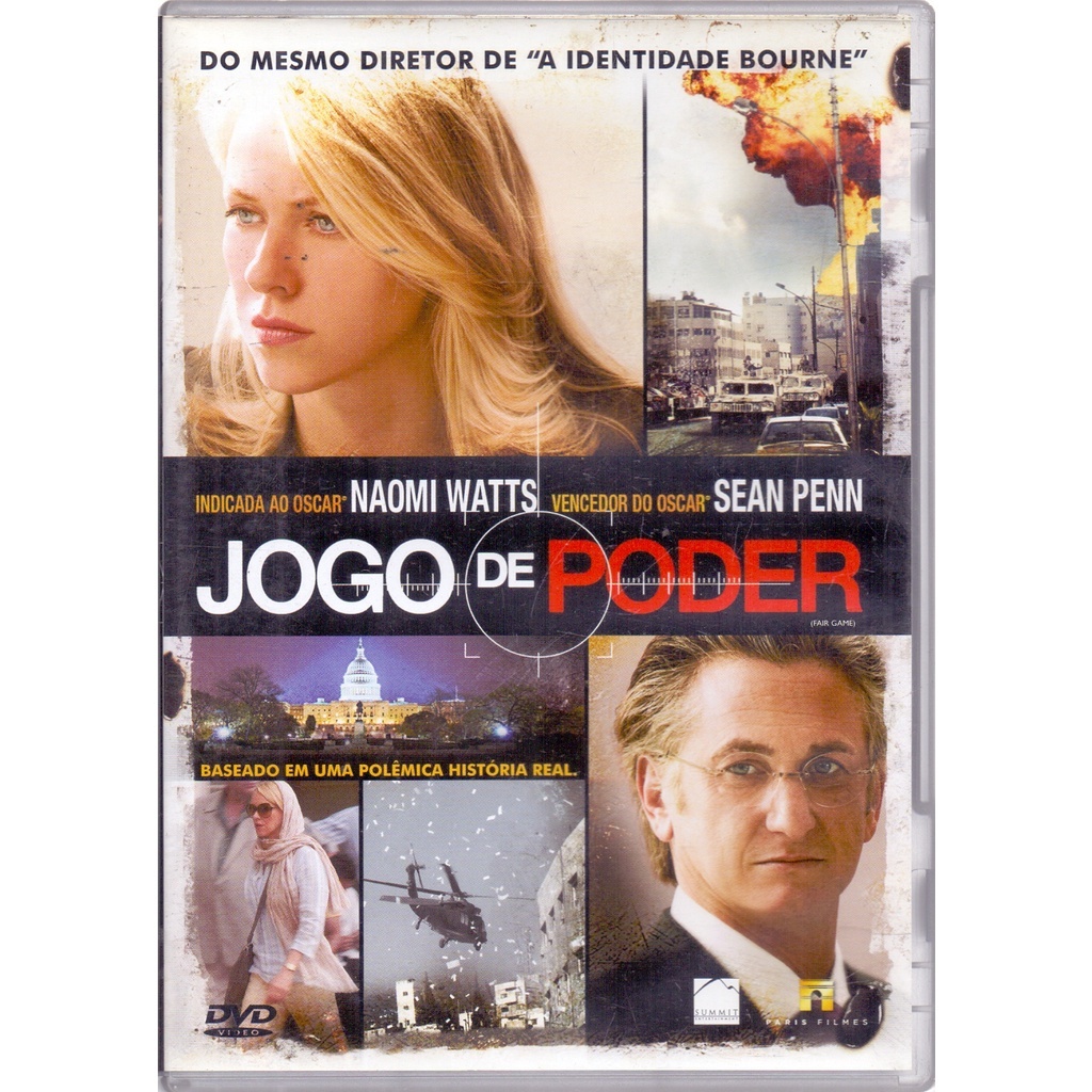 Dvd Jogo De Poder Naomi Watts Sean Penn