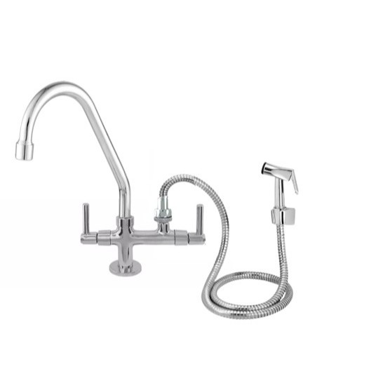 Torneira Para Cozinha Com Ducha Extensível, Torneira de Bancada Para Cozinha
