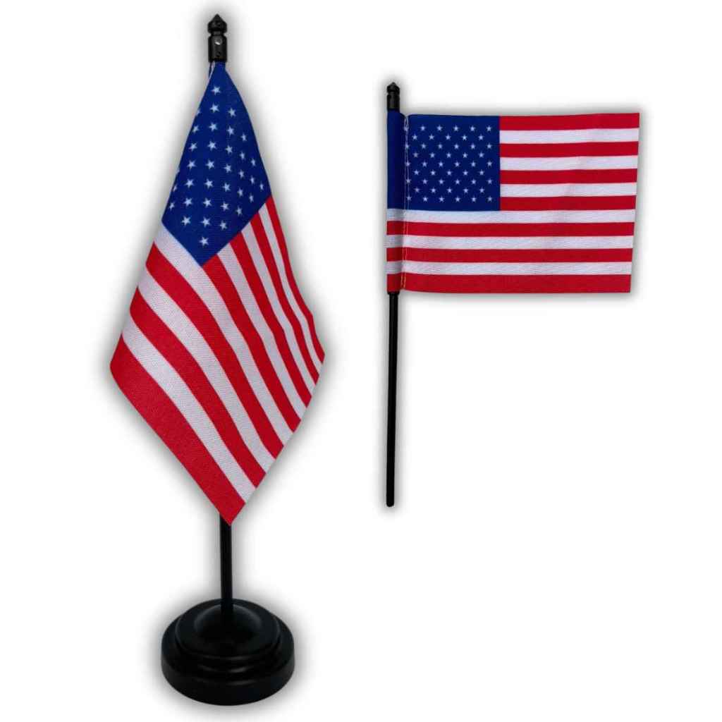Bandeirinha de Mesa / bandeirinha de mão EUA atacado revenda em Oferta na Shopee