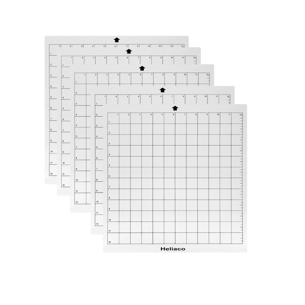 Kit 5 Bases De Corte Helíaco 30x30 40m Compatível Silhouette Cameo