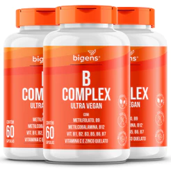 BIGENS KIT 3X COMPLEXO B VITAMINA B COMPLEX 60 CAPS