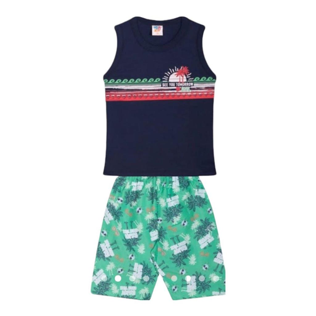 Conjunto Infantil e Juvenil Menino Masculino a Pronta Entrega