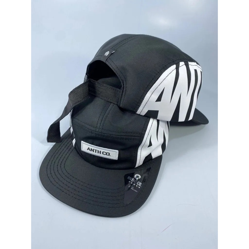Boné Five Panel Anth Co Kemp Original Tag Lateral Preto