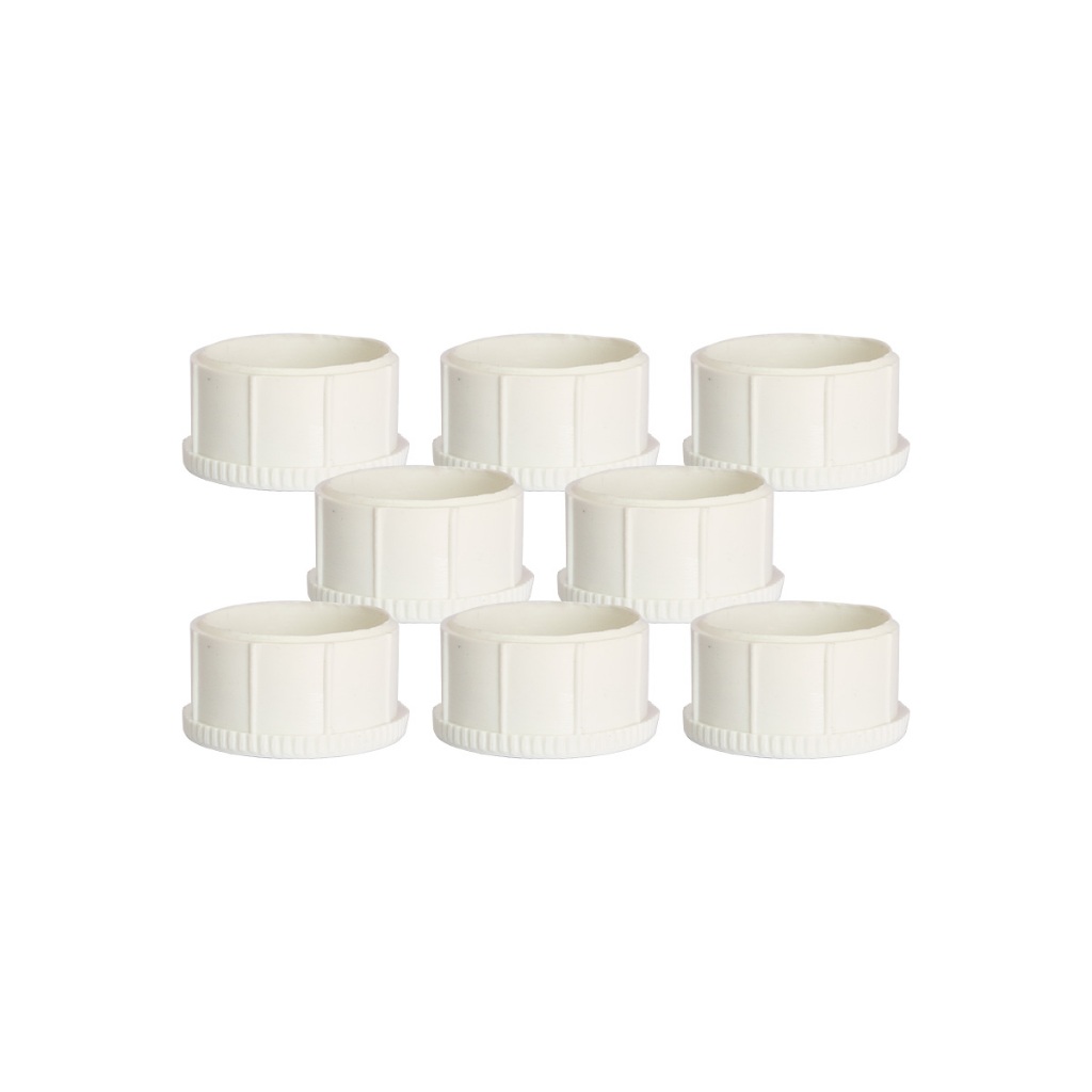 8 Ponteiras Internas Protetoras De Pés De Cadeiras Tubular 30mm