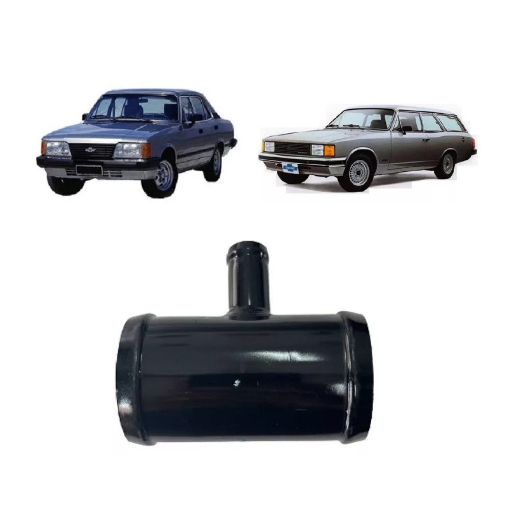 Tubo Conexão T Água Opala Caravan 4c 6c Mangueira Radiador