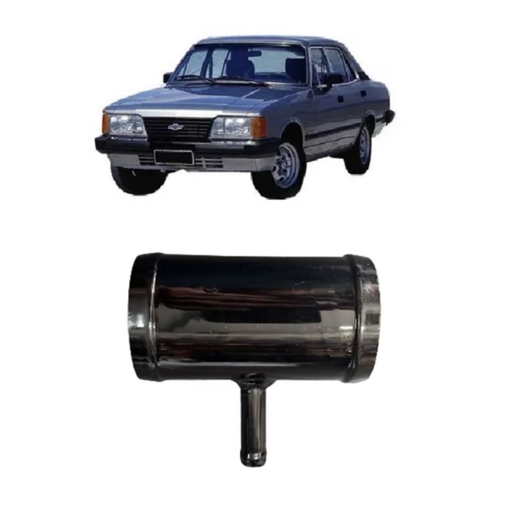 Tubo Conexão T Mangueira Inf Radiador Opala (saida Lat.10mm)