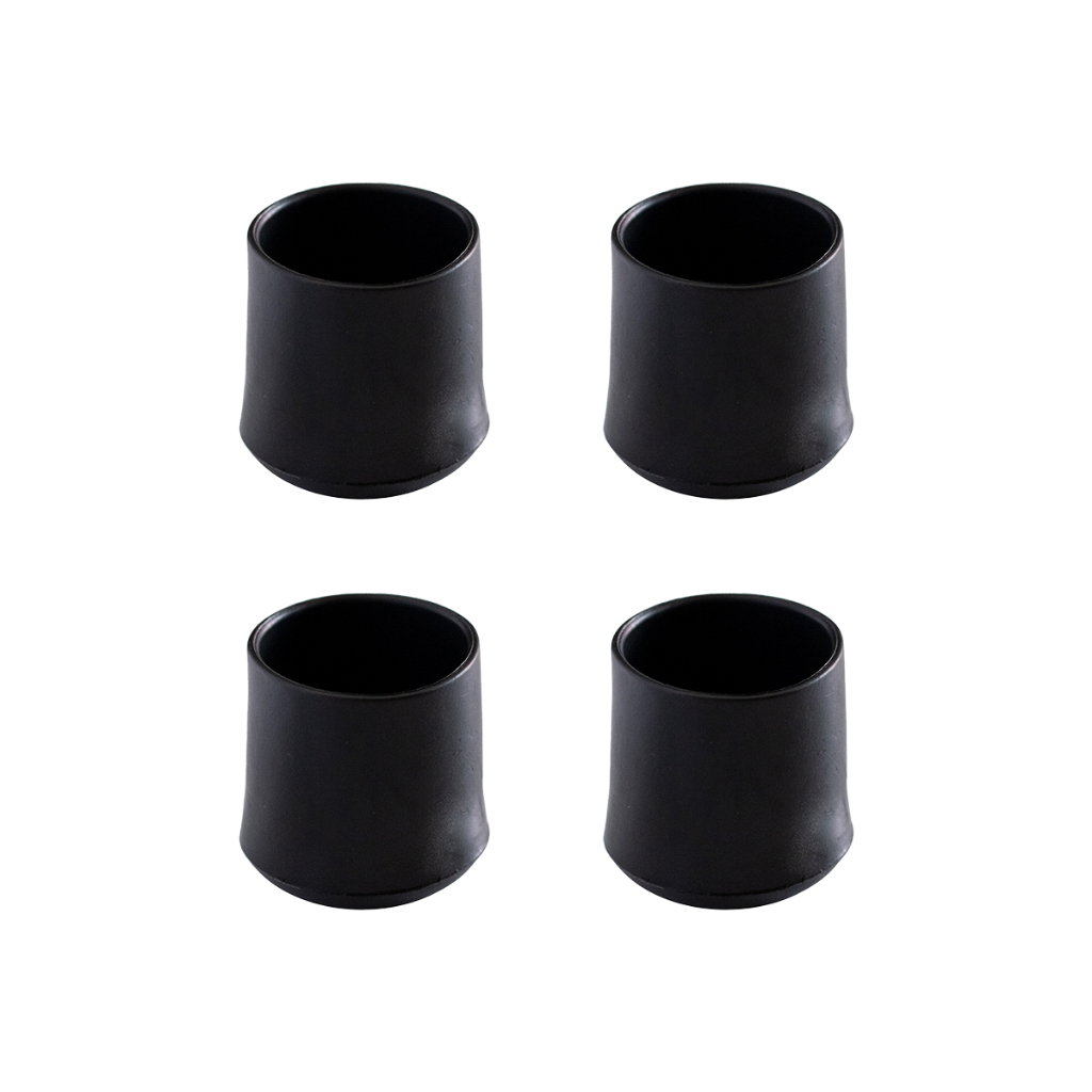 4 Peças Ponteira Protetora Pezinho De Cadeira Banqueta Redondo 2,2cm
