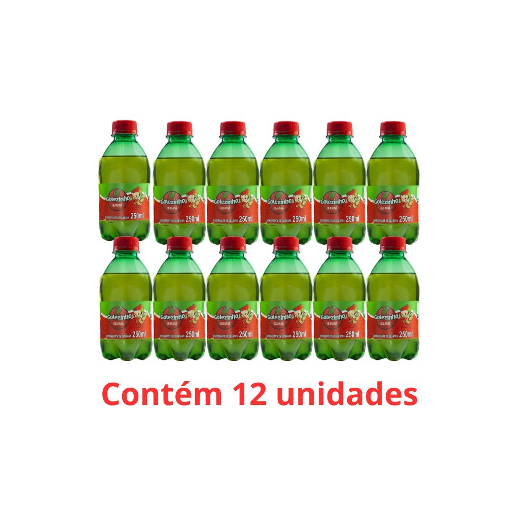 Refrigerante Tradicional Guaraná Golé Terra do Zebu 250ml Fardo Com 12 Unidades
