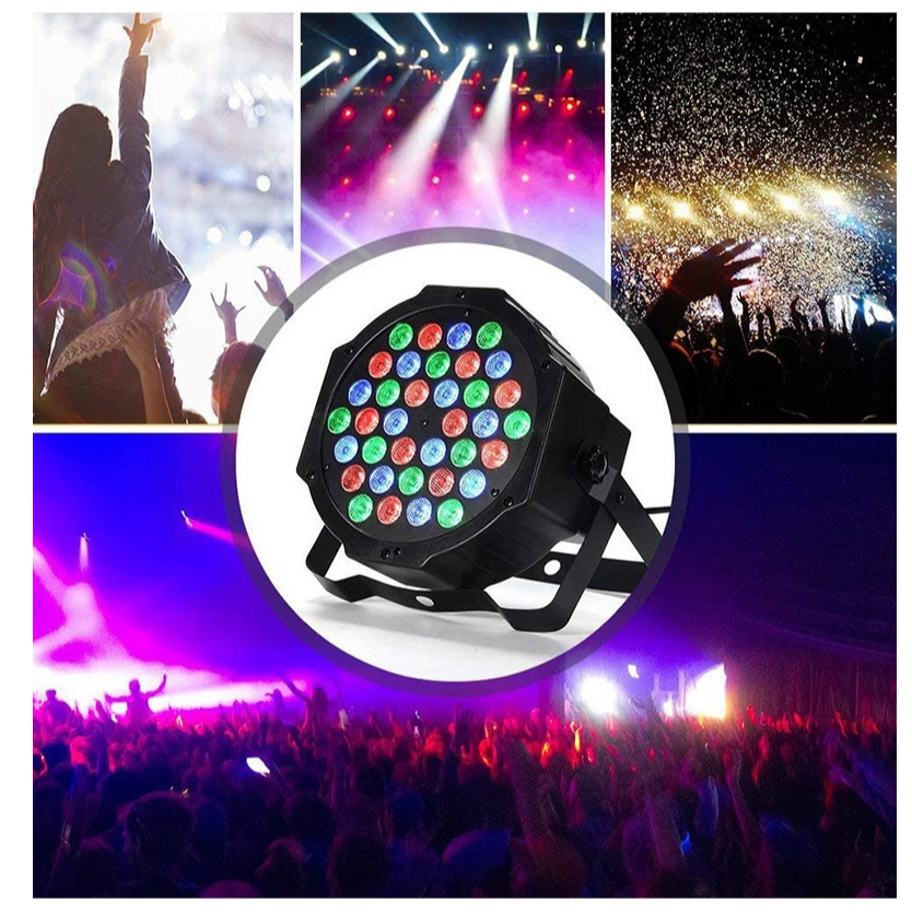 Canhão De Luz 36 Leds Rgb Colorido Festas Eventos 110v/220v