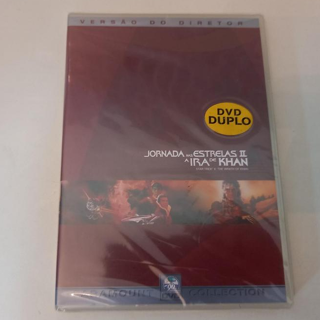 Dvd Duplo - Jornada Nas Estrelas 2 A Ira De Khan - Lacrado Original