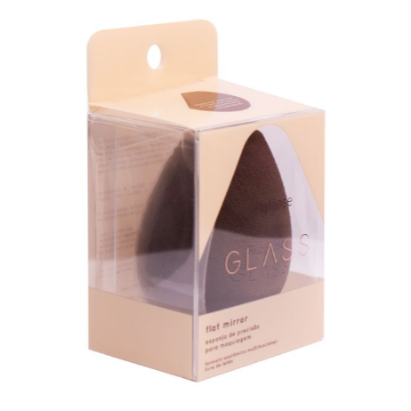 Esponja De Maquiagem Flat Mirror Glass Ruby Rose ultra macia — imagem 2 de 2