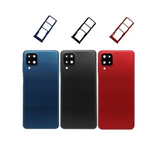 kit tampa traseira com lente + gaveta do chip galaxy A12 novo em Oferta na Shopee