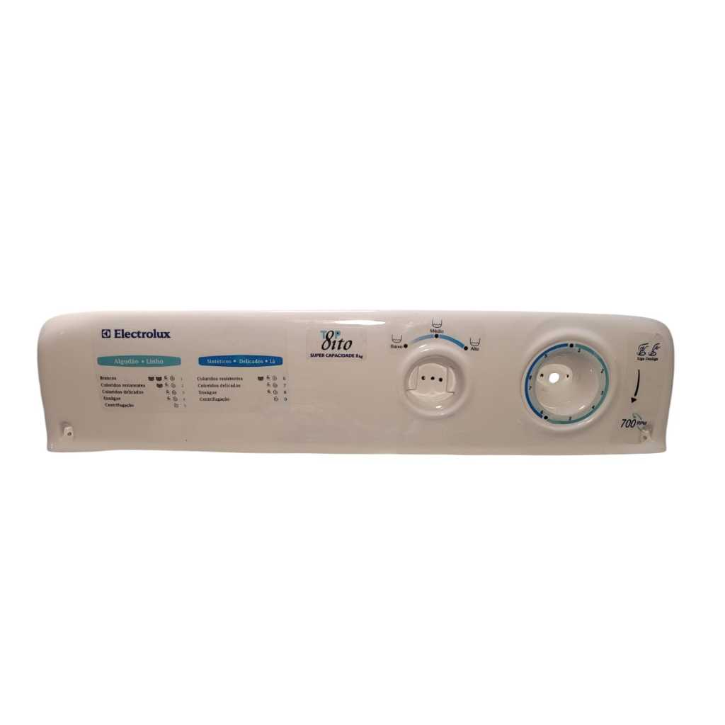 Console Painel Comandos Lavadora Electrolux Top8 Branco CS002EL