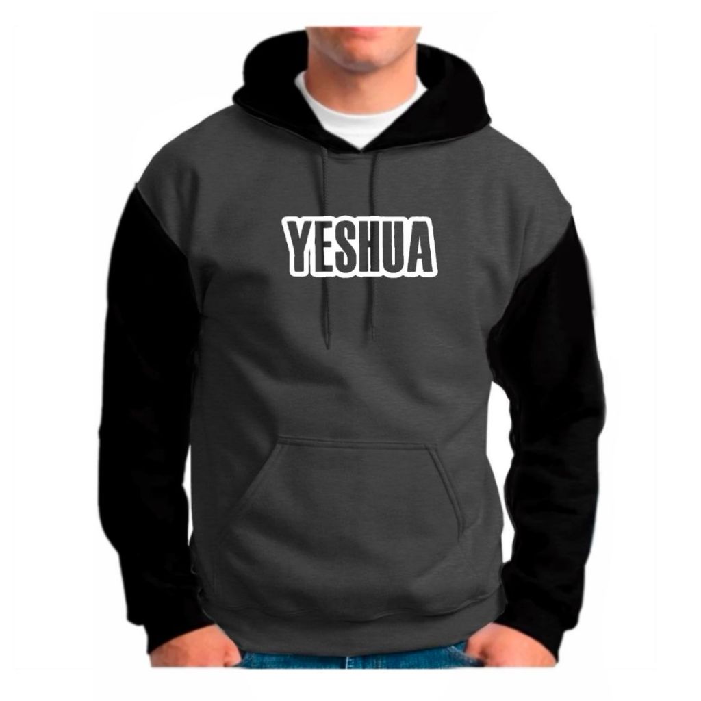 Blusa Moletom Yeshua Agasalho Capuz Oferta Religião Fé