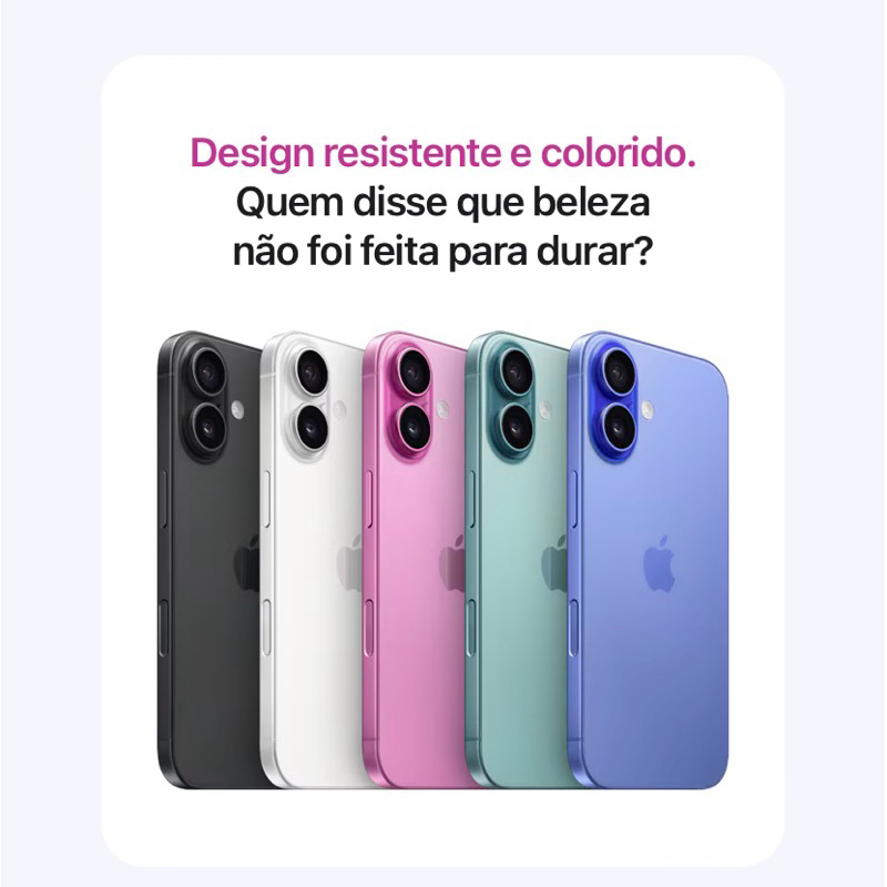 iPhone 16 256gb LANÇAMENTO