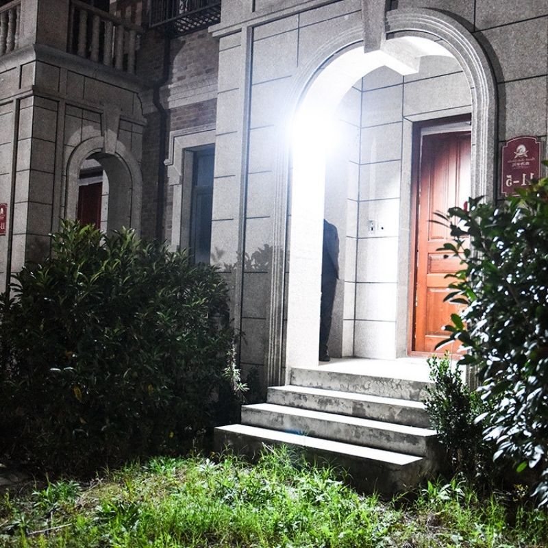 Refletor Led Solar 3 Cabeças Giratoria Sensor de movimento em Oferta na Shopee