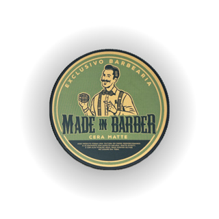 Cera Capilar Matte Efeito Seco Alta Fixação Uso Profissional Made in Barber - 70G / 130G em Oferta na Shopee