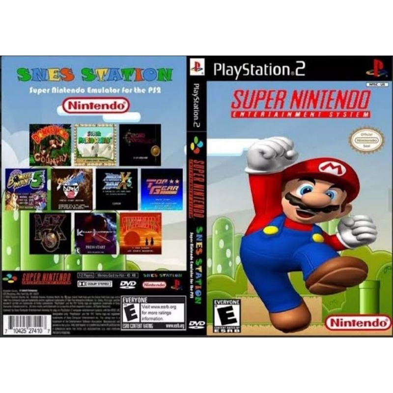 Super Nintendo + Super Mario World Co-op Para PS2