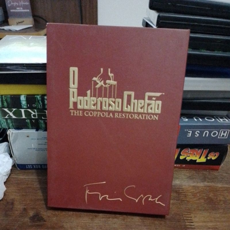 Box- O Poderoso Chefão- The Coppola Restoration- 3 Dvds