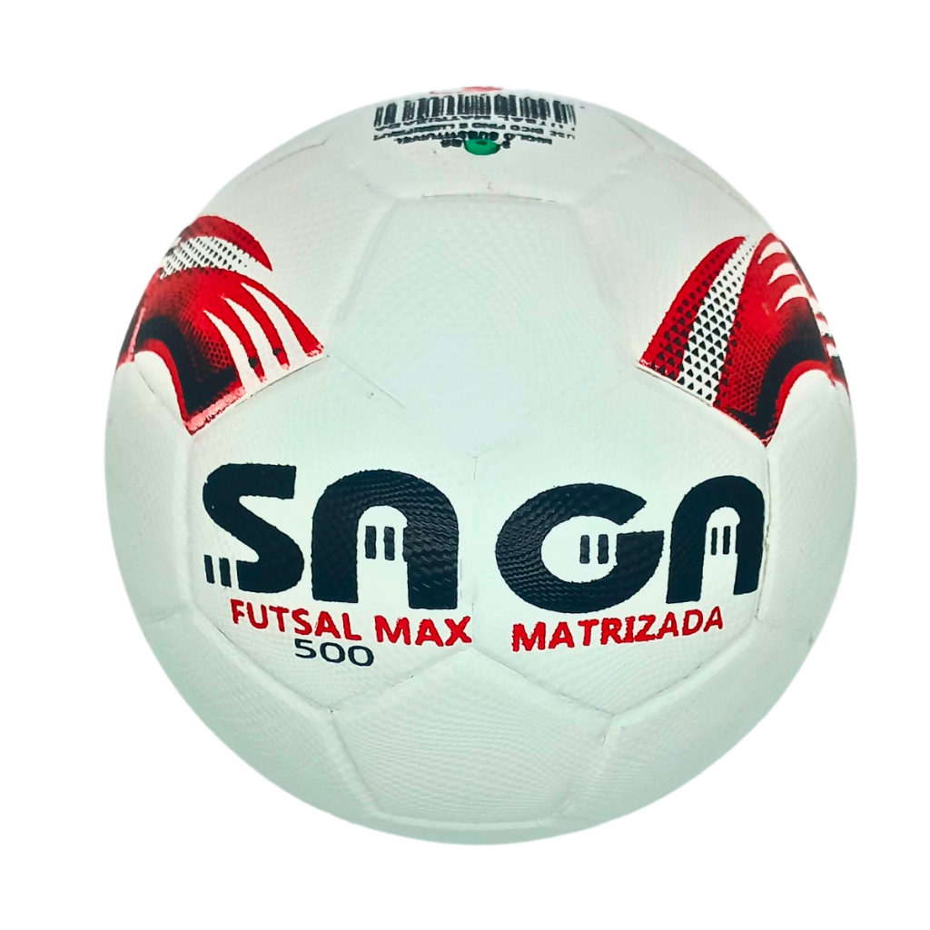 BOLA FUTSAL MATRIZADA VERMELHA ,MEDIDAS OFICIAIS