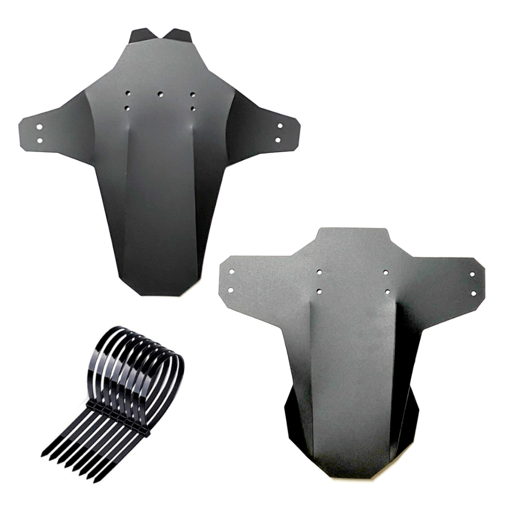 Kit de Paralamas para Bicicleta Dianteiro e Traseiro MTB Enduro DH Urbano Aros 20 a 29 Bike