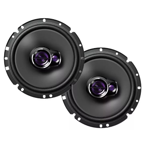 Par Alto Falante Pioneer 6 Polegadas Som Automotivo FORTE Original 100w Rms TS-1760BR