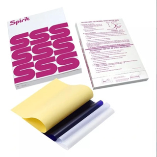 100 folhas Stencil Thermal Spirit Tatuagem Decalque Termico em Oferta na Shopee