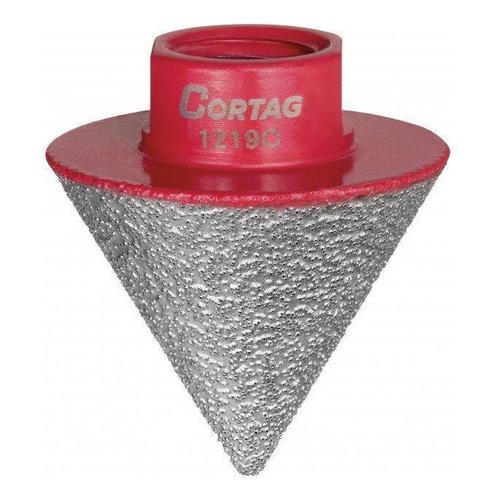 Fresa Diamantada Cônica 5mm A 35mm Cortag Rosca M14 60210