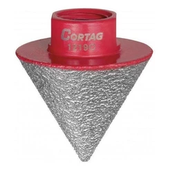 Fresa Diamantada Cônica 5mm A 35mm Cortag Rosca M14 60210
