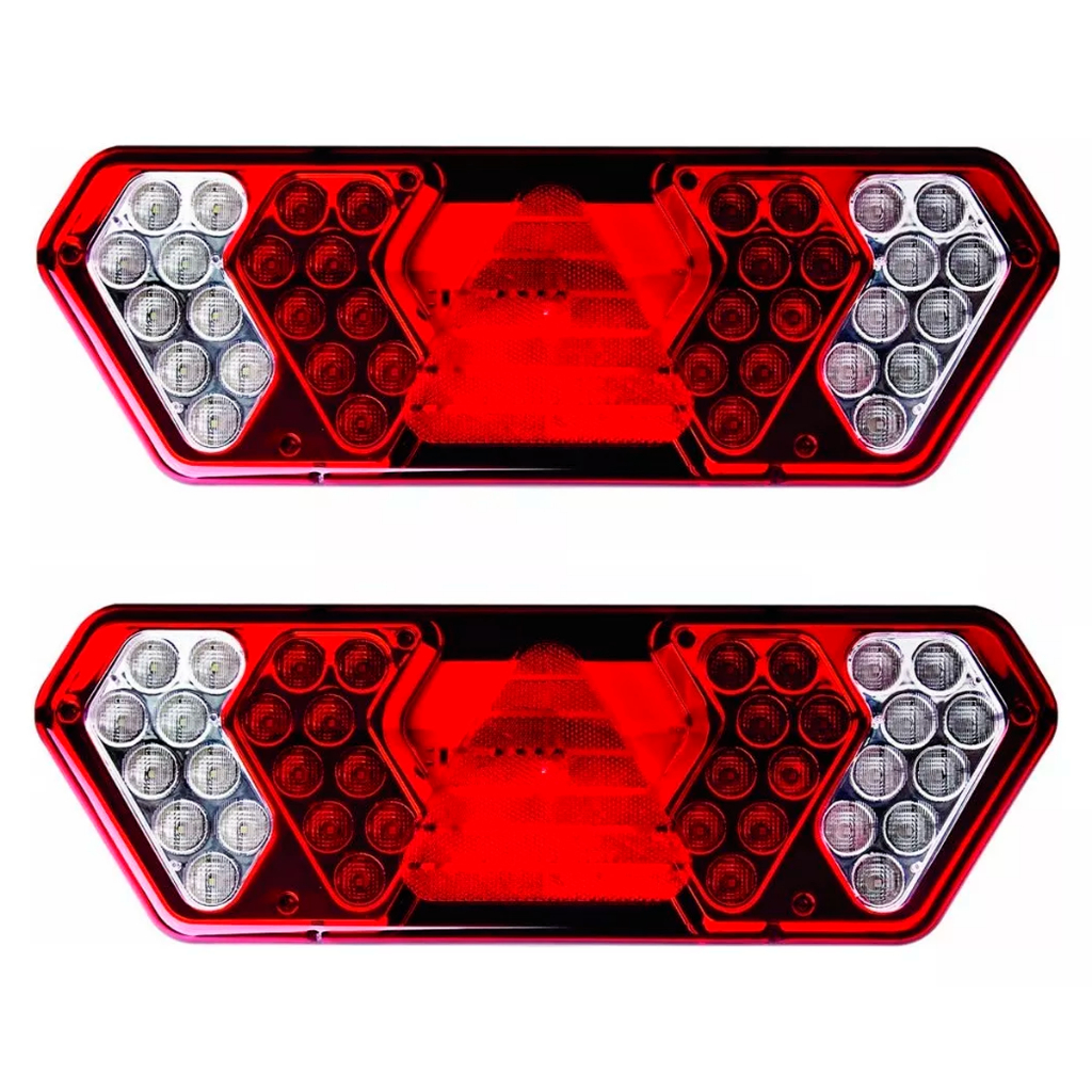 Lanterna Traseira Led Bivolt Para Caminhões Carretas Implementos e Veículos no Geral em Oferta na Shopee