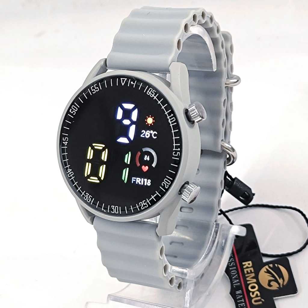 Relógio Feminino à prova d'água Relógio LED Digital Relógio Redondo[Com Desconto] em Oferta na Shopee