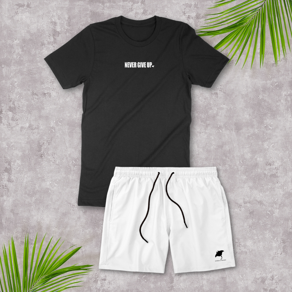 Conjunto Masculino Plus Size Camiseta 100% Algodão Bermuda e Short Masculino Academia Praia Casual
