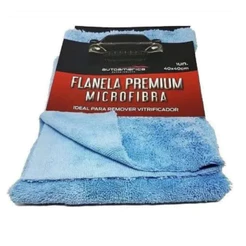 Flanela de Microfibra Premium Azul 40x40cm 375g/m²