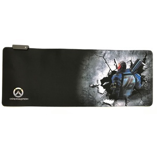 Mouse pad Grande Jogos Estendido Base Antiderrapante Com Luz RGB Mousepad 80 X 30cm