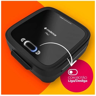 Sanduicheira Eletrica Cadence San400 Com Botão Liga / Desliga 750W 127V ou 220V