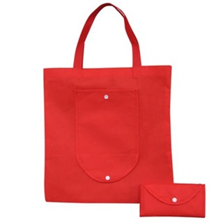 Sacola Ecológica Dobrável em TNT com Bolso – 32×40 cm, Transforma em Carteira | SQ5501B em Oferta na Shopee